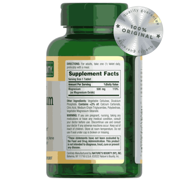 Magnesium vitamini