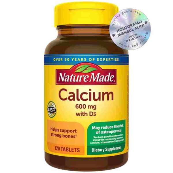 Calcium D3 vitamini ile