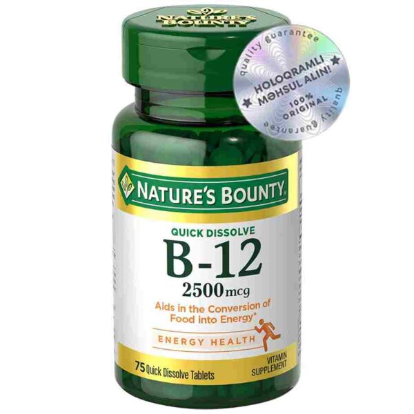B12 Nature's Bounty