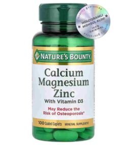 Kalsium Maqnezium Sink D3 vitamini ile
