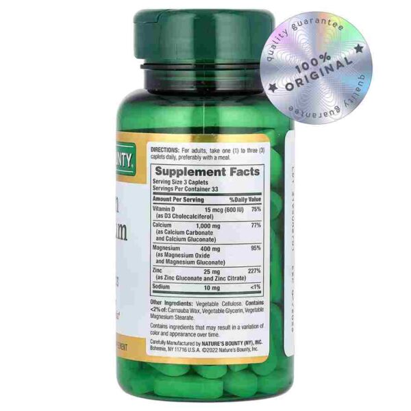 Calcium Magnesium Zinc