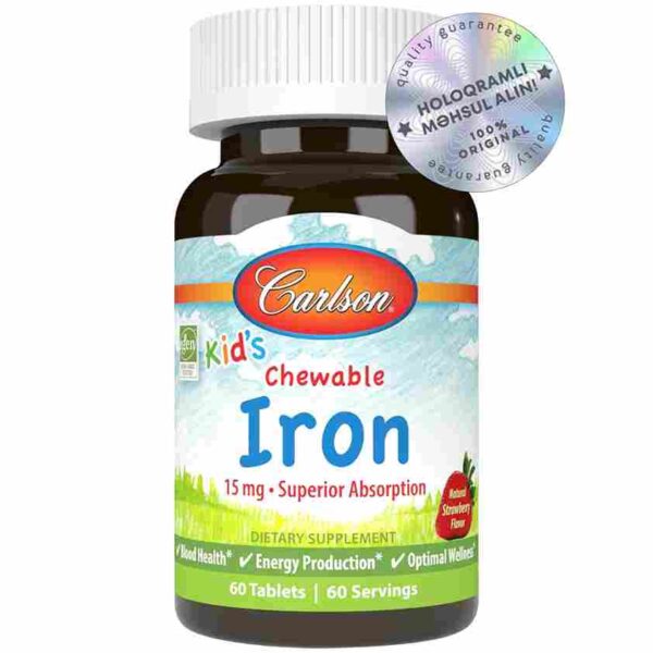 Carlson Iron Chewable