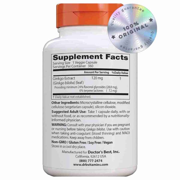 Extra Strength Ginkgo Vitamini