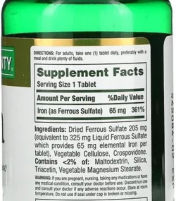 Demir vitamini Nature's Bounty