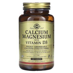 Solgar Calcium Magnesium D3